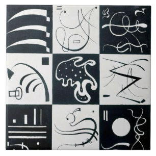 Carreau Trente, Abrégation Biomorphique - Kandinsky