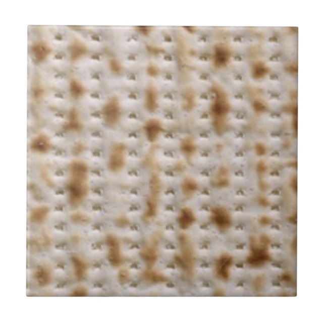 CARREAU TRÉPIED DE BOISSONS/MATZOH PÂQUE DE TUILE (Devant)