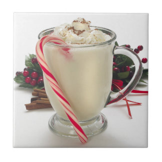 Carreau Trépied de tuile de cacao de Noël