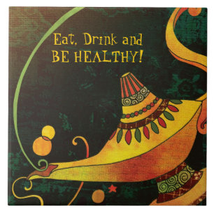 Carreau Trépied domestique de déesse d'imaginaire magique