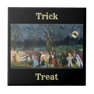 Carreau "Trick ou Treat !"
