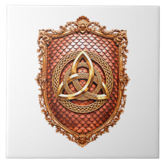 Carreau Triquetra Mystique Héraldique