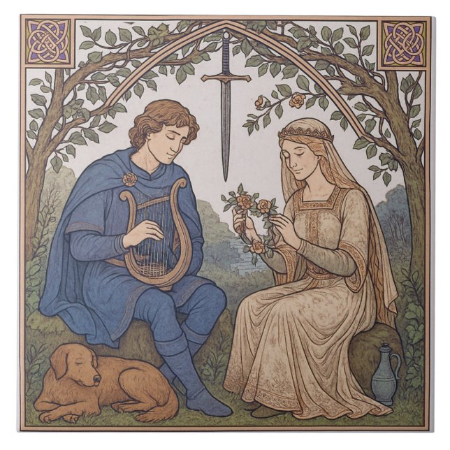 Carreau Tristan et Iseult (Devant)