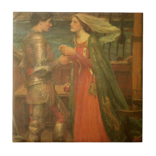 Carreau Tristan et Iseult par John William Waterhouse