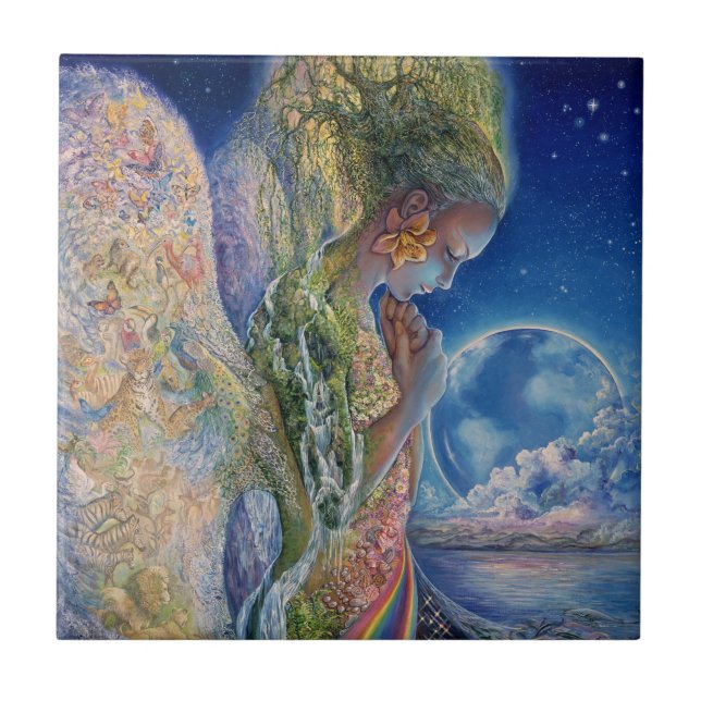 Carreau Tristesse de Gaia 6x6 Carrelage en céramique (Devant)