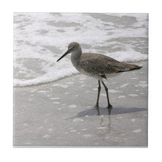 Carreau Trivet en tuile céramique de Beach Shorbirds