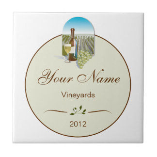 Carreau Trivet Personnalisé En Carrelage De Vin