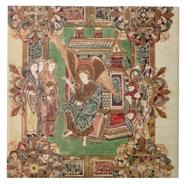 Carreau Trois Maries à la tombe, du Benedictio (Devant)