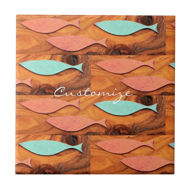 Carreau Trois poissons Motif Thunder_Cove (Devant)