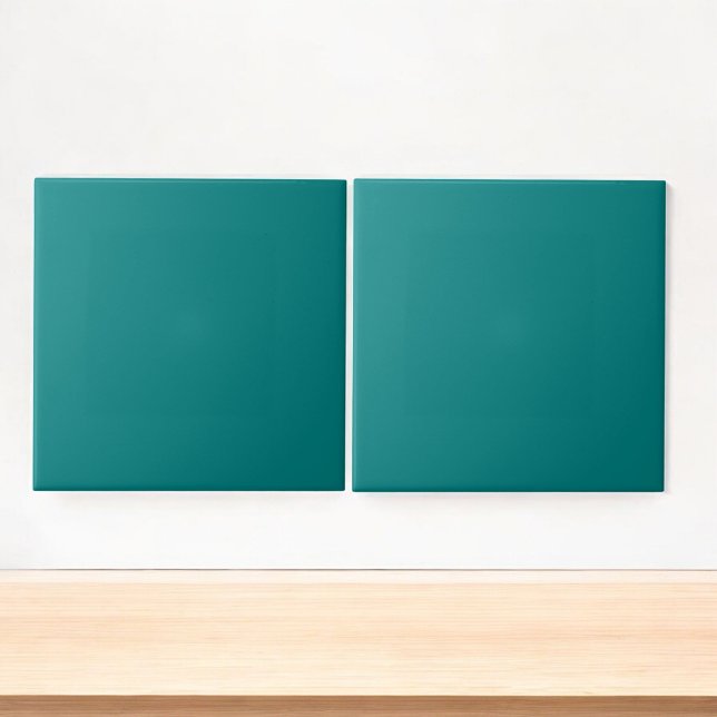 Carreau Tropical Turquoise minimaliste Printemps & Été (Créateur téléchargé)