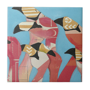 Carreau Troupeau des Flamants roses