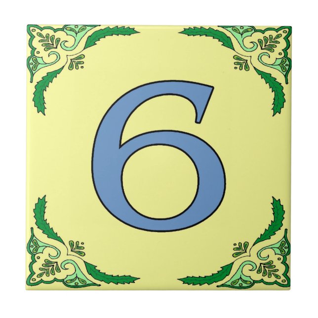 Carreau Trous de métro Vine Frame 6 Six (Devant)