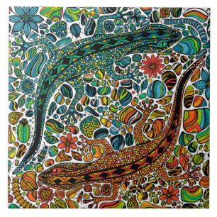 Carreau Trouvez les geckos