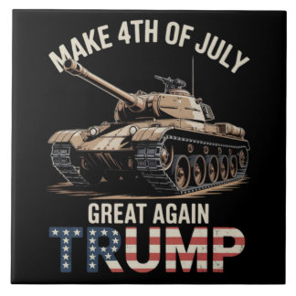 Carreau Trump rend le 4 juillet à nouveau génial avec l'ar