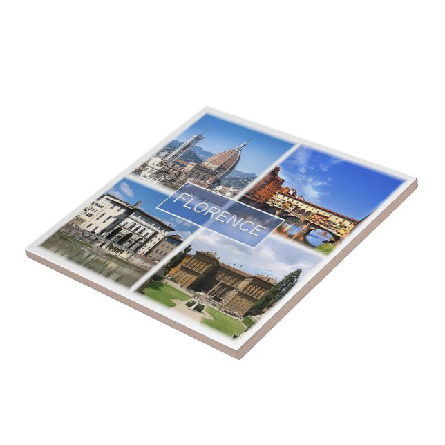 Carreau TSC031 FLORENCE, Mosaïque, Toscane, (Côté)