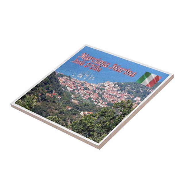 Carreau TSC081 MARCIANA MARINA, île ELBA, (Côté)