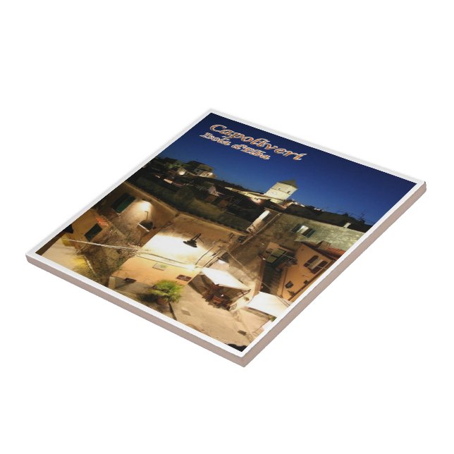 Carreau TSC085 CAPOLIVERI Par Nuit, Île ELBA, (Côté)