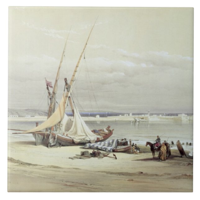 Carreau Tsur, pneu antique, le 27 avril 1839, plaquent 69 (Devant)