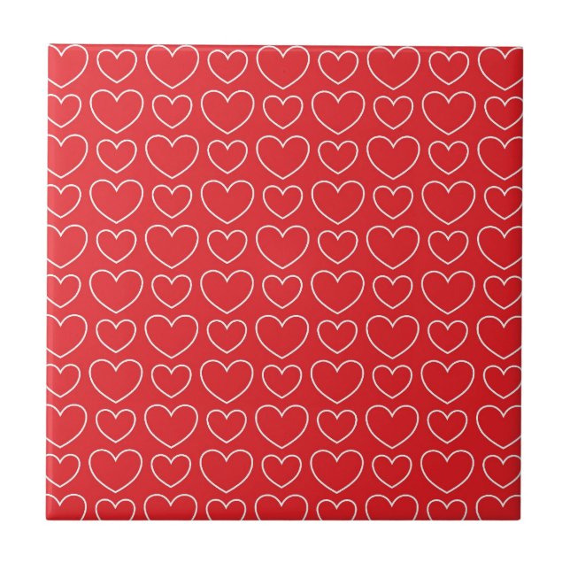 Carreau Tuile 5 de Saint-Valentin (Devant)