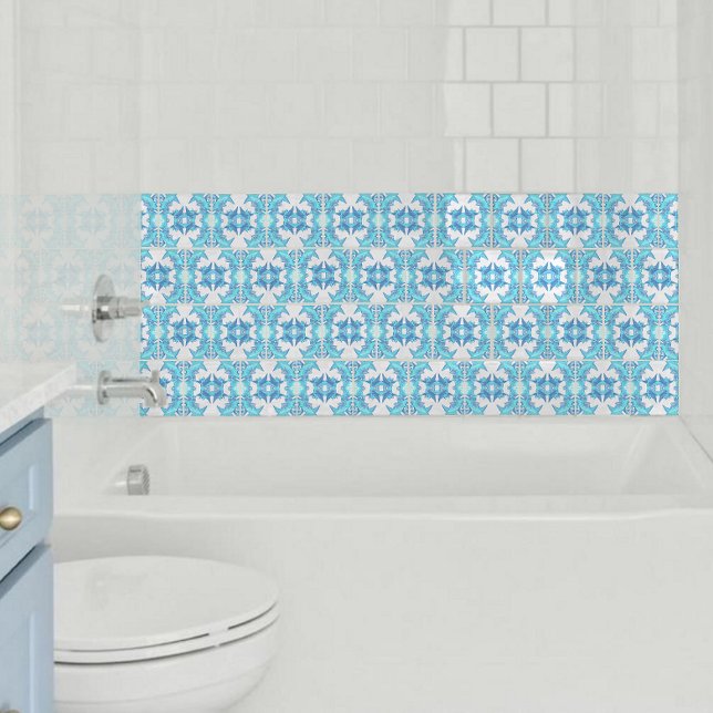 Carreau Tuile Abstraite en cristal de glace (Créateur téléchargé)