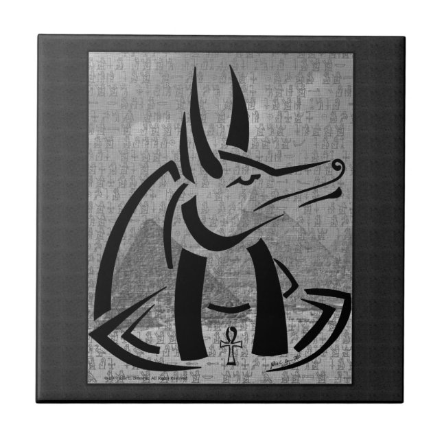 Carreau Tuile Anubis (Devant)