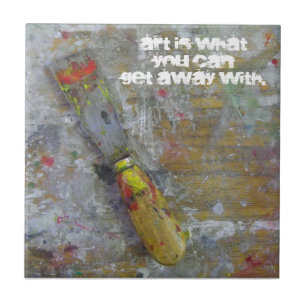 Carreau Tuile artistique funky !