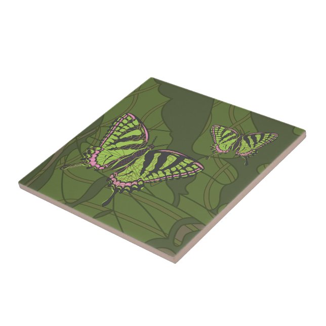 Carreau Tuile celtique de machaon (Côté)