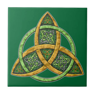 Carreau Tuile celtique de noeud de trinité