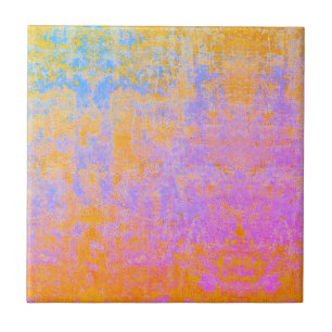 Carreau Tuile céramique à texture peinte