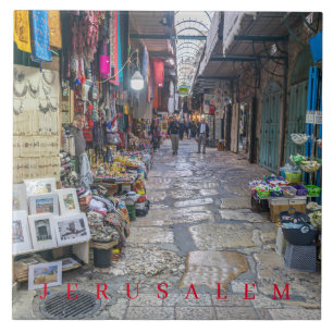 Carreau Tuile céramique de l'allée de la Vieille Ville de