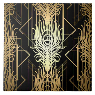 Carreau Tuile céramique des années 1920