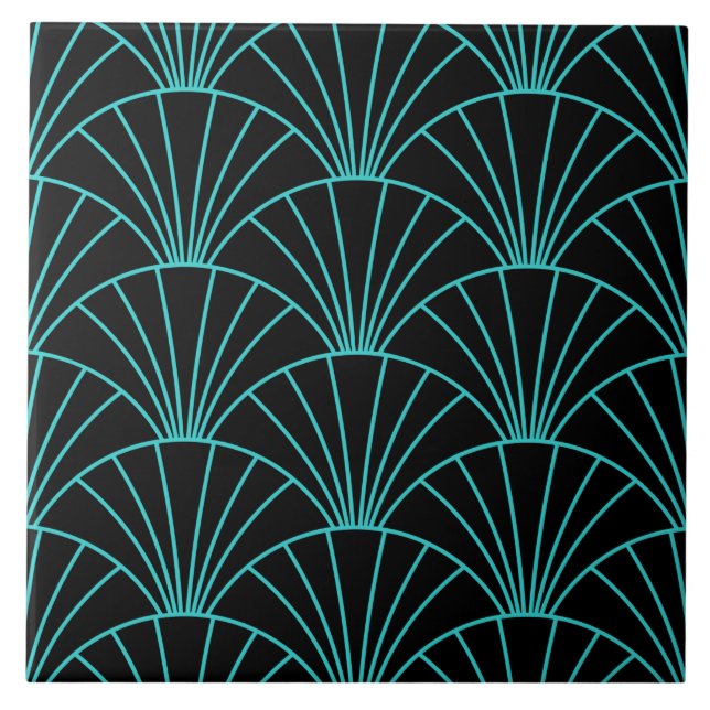 Carreau Tuile céramique des années 1920 (Devant)