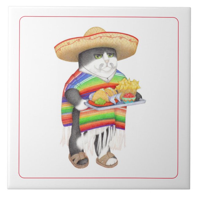 Carreau Tuile céramique WENDELITO 6"x6" (Devant)