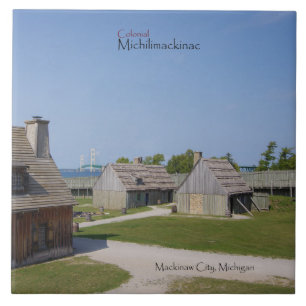 Carreau Tuile coloniale Michilimackinac