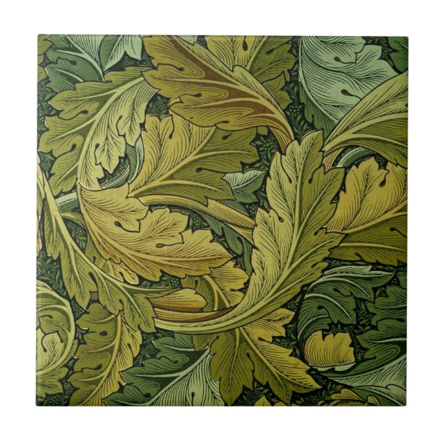 Carreau Tuile d'acanthe (Devant)