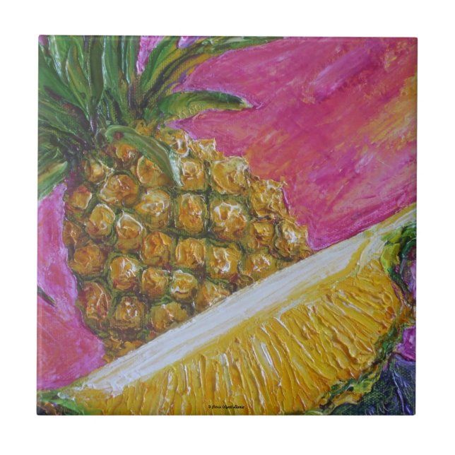 Carreau Tuile d'ananas (Devant)