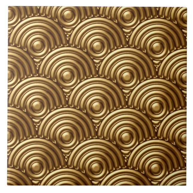 Carreau Tuile d'art déco (Devant)