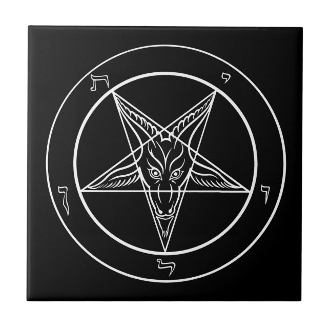 Carreau Tuile de Baphomet (Devant)