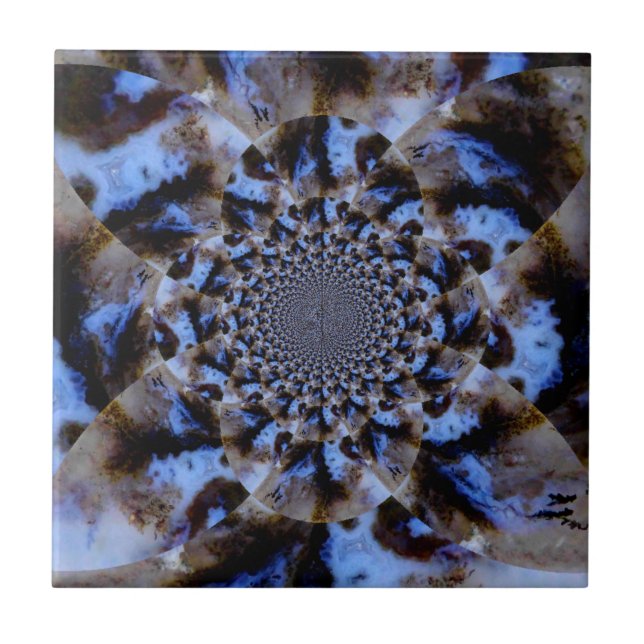 Carreau Tuile de Bath de concepteur d'agate (Devant)