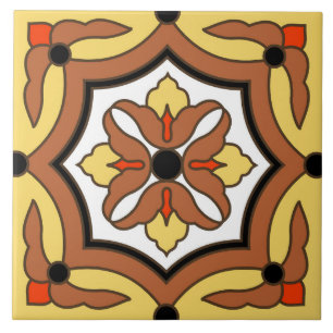 Carreau Tuile de Catalina Island Wrigley des années 1930 