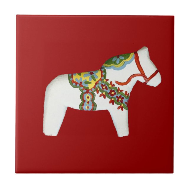 Carreau Tuile de Cheval blanc (Devant)