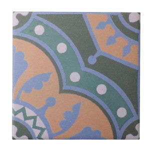 Carreau Tuile de ciment d'Encaustic de reproduction sur en