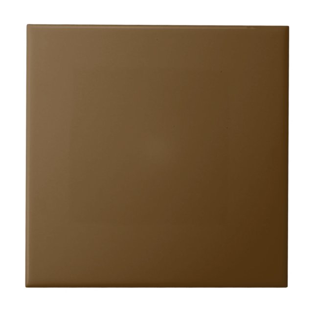 Carreau Tuile de couleur solide Brown UPS Pullman (Devant)