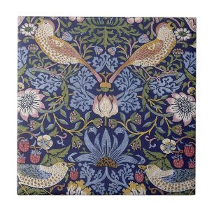 Carreau Tuile de design William Morris Strawberry Thief