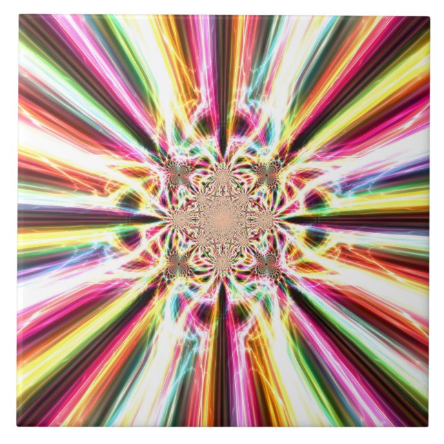 Carreau Tuile de déviation de foudre (Devant)