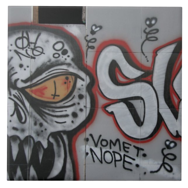 Carreau Tuile de graffiti d'Atlanta (Devant)