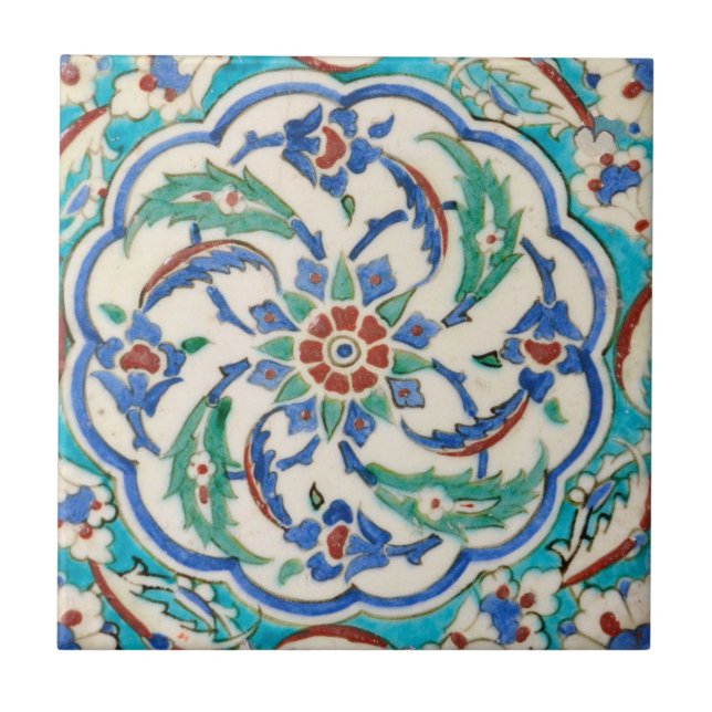 Carreau tuile de iznik (Devant)