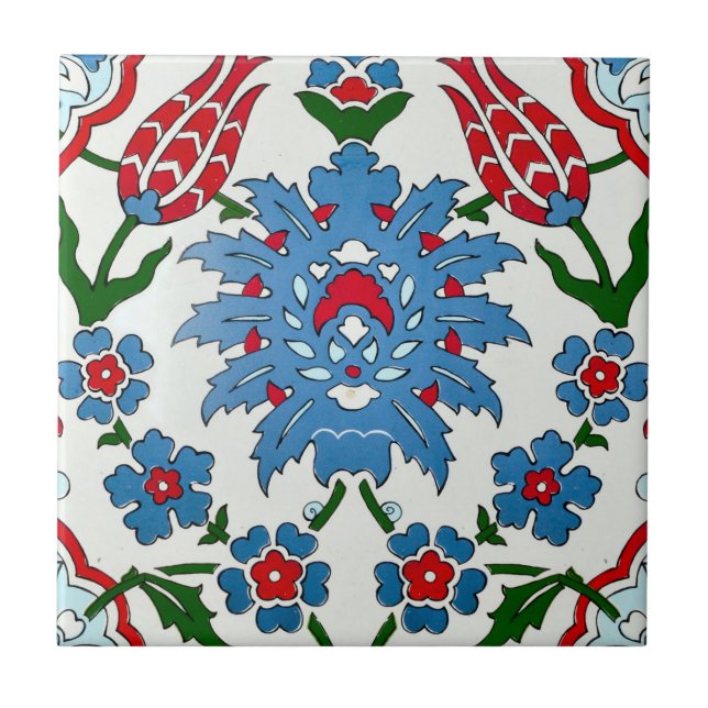 Carreau tuile de iznik (Devant)