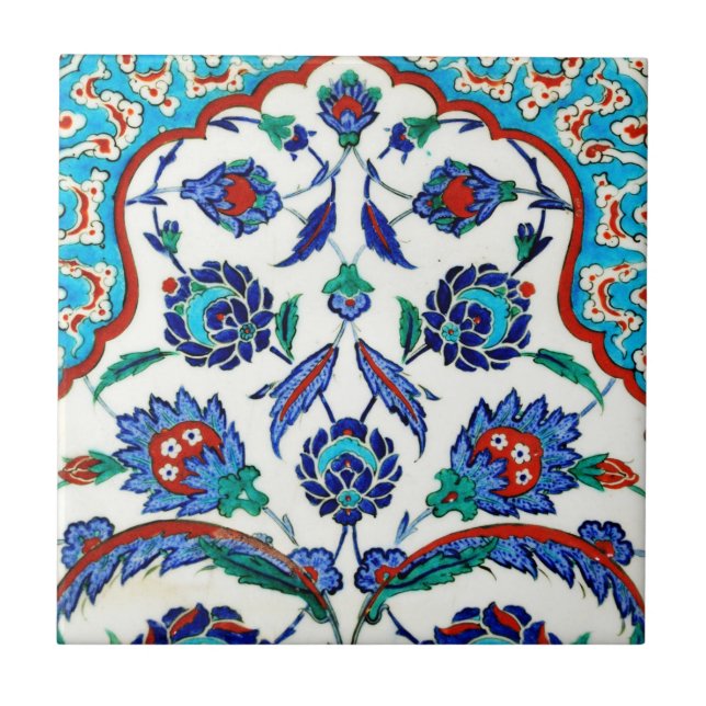 Carreau tuile de iznik (Devant)