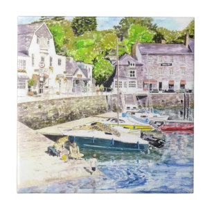 Carreau "Tuile de la vie d'un chien"